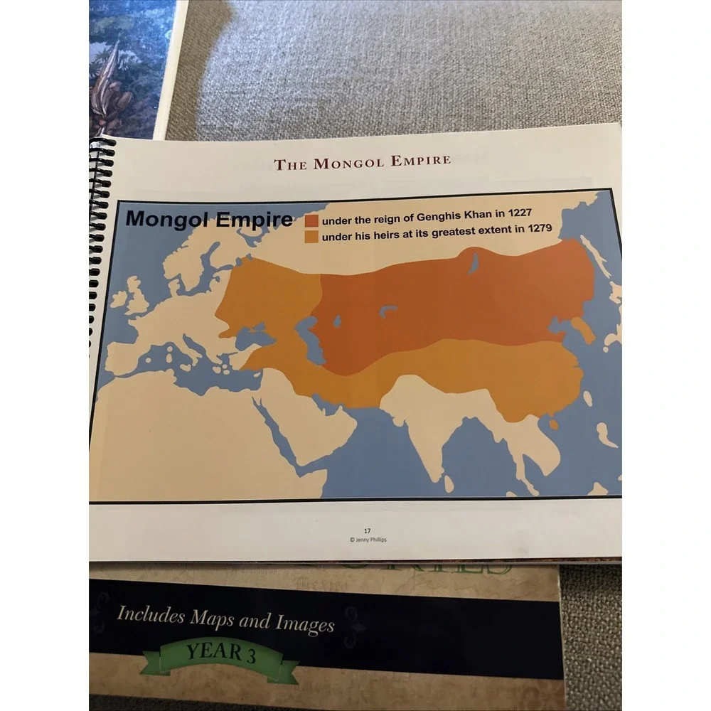 The Good And The Beautiful History Year 2 3 Set with maps book
